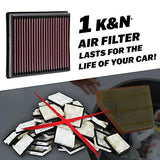 K&N HA-1801 Replacement Air Filter