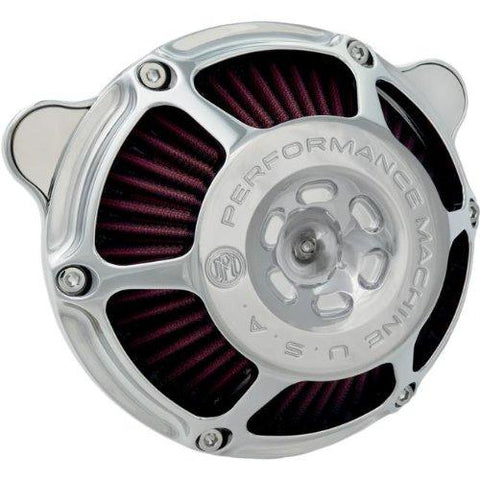 Performance Machine Max HP Air Cleaner - Chrome 0206-2081-CH