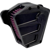 Performance Machine Scallop Air Cleaner - Black Ops 0206-2085-SMB