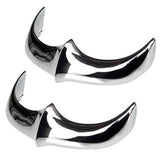 Honda VTX1800-R-S Chrome Fender Tip trim National Cycle N7003 2pc