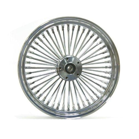 Harley Davidson King Spoke Fat Spoke Front Wheel Size; 26 x 3.5'' In Chrome