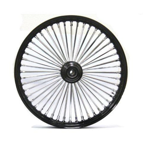 Harley Davidson King Spoke Fat Spoke Front Wheel Size; 16 x 3.5'' In Black