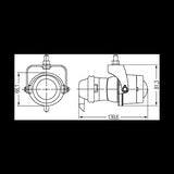 HELLA H13090611 Micro DE Series 12V 55W Halogen Clear Fog Lamp Kit