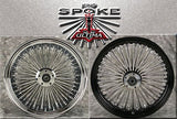 Harley Davidson 26x3.5 King Spoke Fat Spoke Front Wheel In Chrome Ultima 37-540