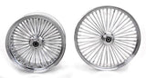 Harley Davidson 26x3.5 King Spoke Fat Spoke Front Wheel In Chrome Ultima 37-540