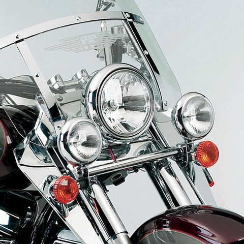 National Cycle Chrome Light Bar for Kawasaki 1999-2008 VN1500FI, Drifter 800 150