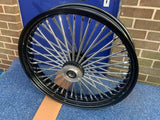 21''x3.5'' Fat Spoke Front Wheel 4 Harley Softail FLST Dyna Wide Glide FXDWG