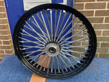 21''x3.5'' Fat Spoke Front Wheel 4 Harley Softail FLST Dyna Wide Glide FXDWG