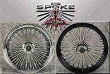 Harley Davidson double disc 16x3.5 King Spoke Fat Spoke Front Wheel In Chrome Ultima 37-529