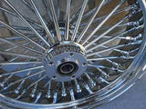 16x5.5'' ULTIMA 37-531 CHROME FAT SPOKE REAR WHEEL FOR HARLEY SOFTAIL FXST CUSTOM CHOPPER