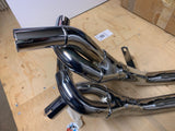 HONDA SUPER MAGNA EXHAUST Drag Pipes VF750C RARE NEW! Highway Hawk chrome