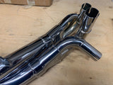 HONDA SUPER MAGNA EXHAUST Drag Pipes VF750C RARE NEW! Highway Hawk chrome