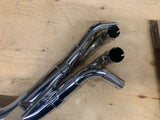 HONDA SUPER MAGNA EXHAUST Drag Pipes VF750C RARE NEW! Highway Hawk chrome