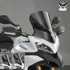 DUCATI MULTISTRADA 1200 NATIONAL CYCLE VSTREAM DARK TINT SPORT WIND SCREEN N20502