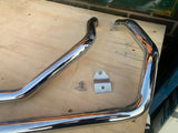 Harley Davidson Sportster exhaust drag pipes 60-213 1986-1998 ultima chrome UK