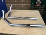 Harley Davidson Sportster exhaust drag pipes 60-214 1986-1998 ultima chrome UK