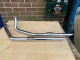 Harley Davidson FX exhaust drag pipes 60-204 ultima chrome performance UK stocks