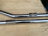 Harley Davidson FX exhaust drag pipes 60-204 ultima chrome performance UK stocks