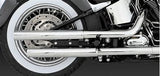 Harley Davidson Sportster Peacemaker Exhaust slip-on mufflers Tapered national cycle N41431 XL883 XL1200