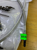 Harley-Davidson FLHR FLHT S Clutch Cable Barnett Braided 106-30-10053 62'' chrome