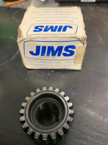 For Harley-Davidson Jims Pinion Gear Black  77-89 Shovelhead Evo new