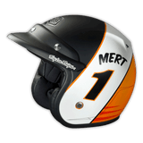 Troy Lee Design Open Face Helmet MERT LAWWILL - ECE (Large)