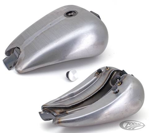 One Piece Stretched Smooth Top Steel Gas Tank for Fxr