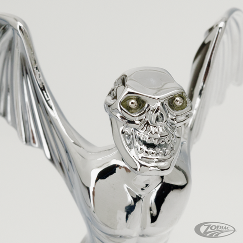 Winged Skulled Ornament