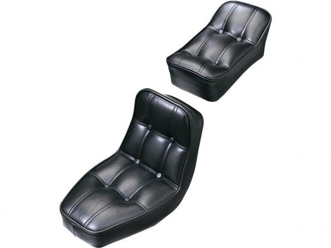 Rigid Baron II 2 Piece Smooth Seat Black Vinyl