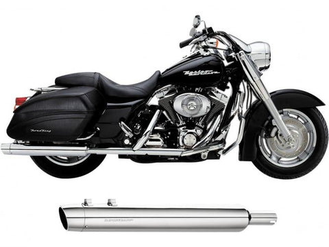 SE Series Touring Slip-On Muffler Chrome