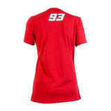 Ladies T-Shirt Marquez #93 Red Large