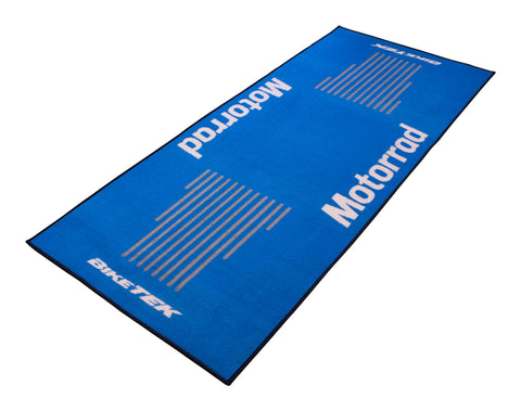 BikeTek Series 3 Motorrad Logo Garage Mat 190 X 80cm