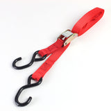 Bike It 4 Piece Red Autolock Tiedown